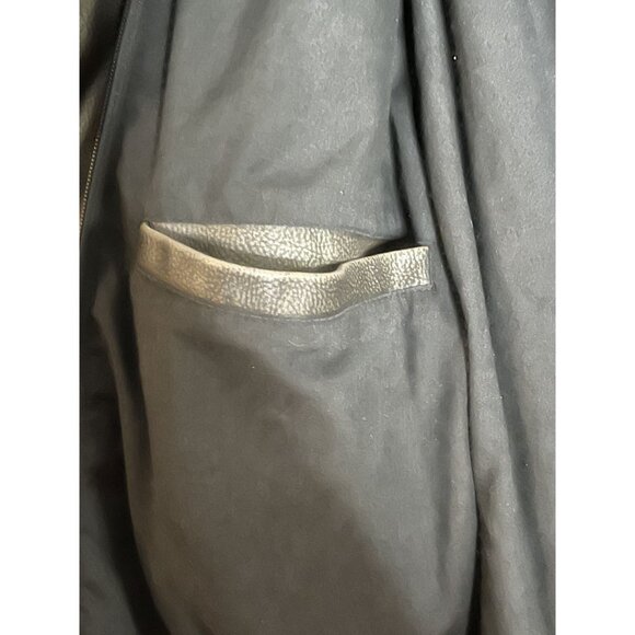 Vintage Brand Leather Men's XL Black Motorcycle Jacket - Picture 6 of 13